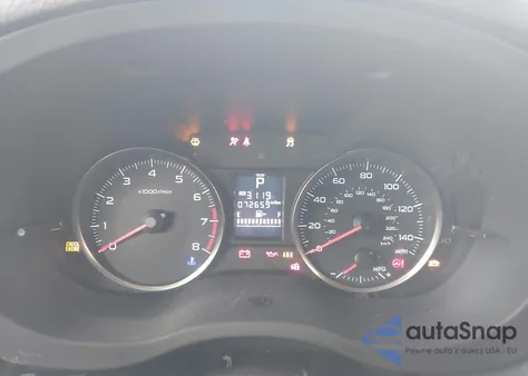 2016 Subaru Crosstrek 2.0I Premium z USA, uszkodzony, nr VIN JF2GPABC5G8212848